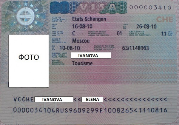 Шенгенская виза в Швейцарию